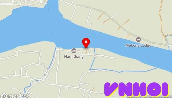 bản đồ của Điểm tham quan Năm Ớn Nhà hàng trong Tiền Giang