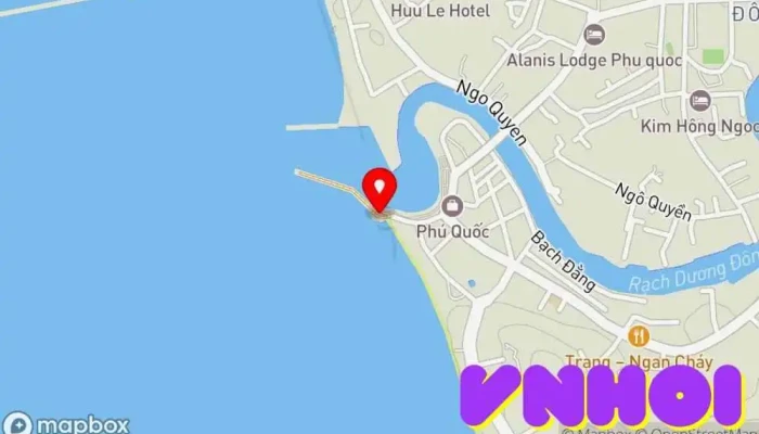 bản đồ của Dinh Cậu Nơi thờ cúng, Điện thờ, Điểm thu hút khách du lịch trong Kiên Giang