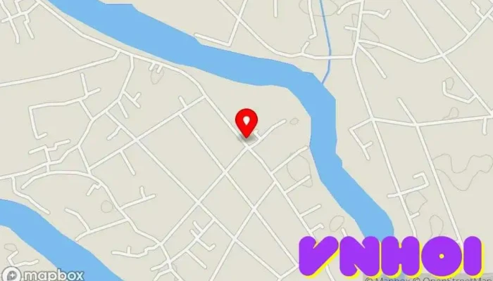 bản đồ của Đình đá Tiên Phong Nơi thờ cúng trong Ân Mông