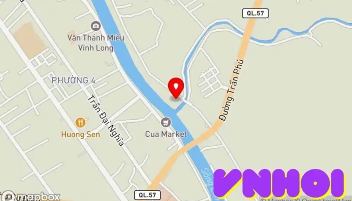 bản đồ của Đình Long Thanh Bảo tàng, Điểm thu hút khách du lịch trong Vĩnh Long