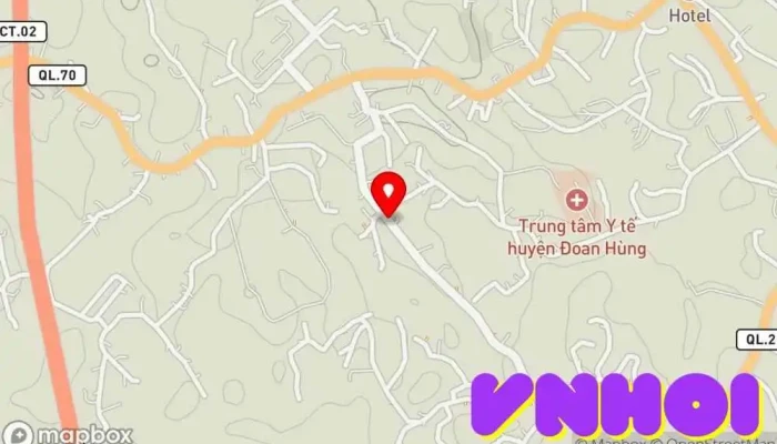 bản đồ của Đoan Hùng Garden Khách sạn trong Đoan Hùng