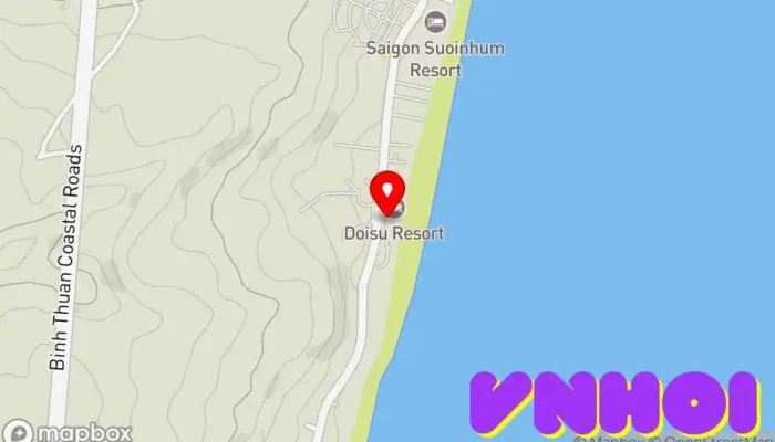 bản đồ của Đồi Sứ Resort Khách sạn nghỉ dưỡng trong Bình Thuận