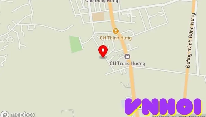 bản đồ của Đông Hợp  trong Thái Bình