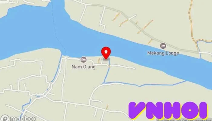 bản đồ của Du Lịch Chính Thương Vườn Trái Cây Vườn cây ăn quả trong Tiền Giang