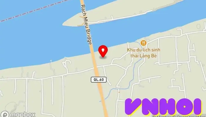 bản đồ của DU LỊCH CỒN PHỤNG, HÁI TRÁI CÂY Đại lý du lịch trong Bến Tre
