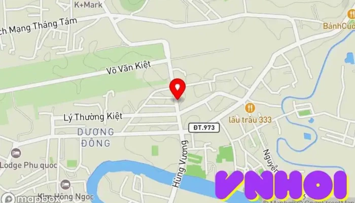 bản đồ của Duong Dong Town  trong Kiên Giang