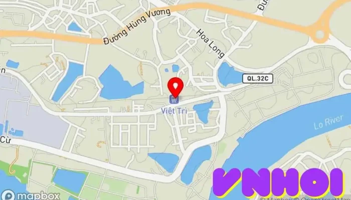 bản đồ của Ga Việt Trì Bãi chờ tàu hỏa trong Ph