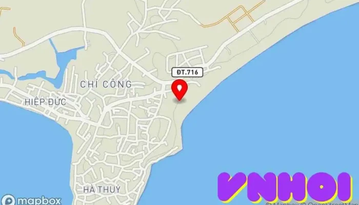 bản đồ của Gành Son Điểm thu hút khách du lịch trong Bình Thuận