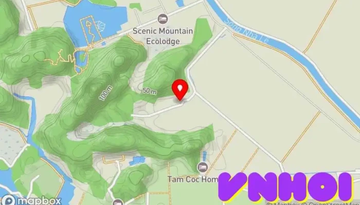 bản đồ của Halise Home & Retreat Ninh Binh Khách sạn, Quán bar, Trang trại, Nhà hàng trong Ninh Bình