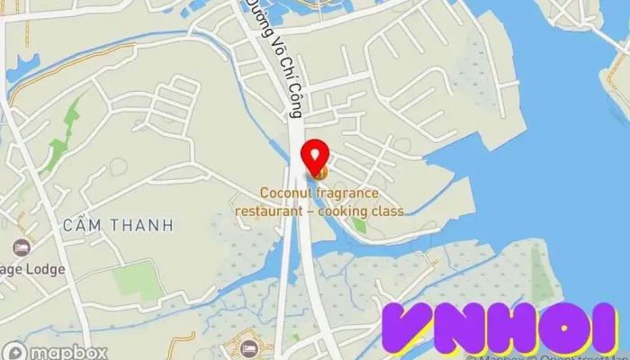 bản đồ của HANGCOCONUT Basket Boat Ride Điểm thu hút khách du lịch trong Quảng Nam