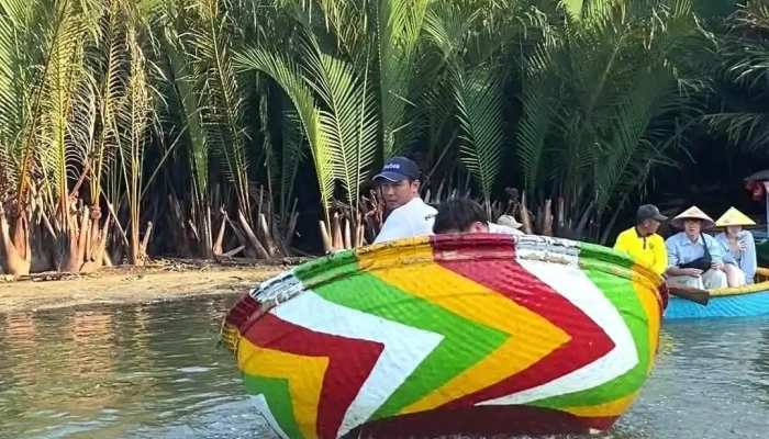 Hangcoconut Basket Boat Ride -  Video - Quảng Nam