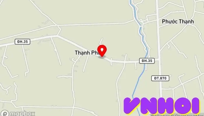 bản đồ của Happy Farm Tien Giang HomeStay Cư trú ở trang trại, Lưu trú nhà dân trong Tiền Giang