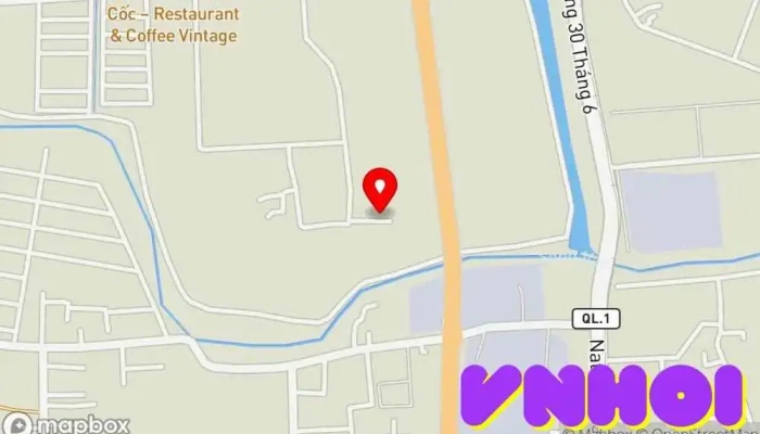bản đồ của Hồ Câu Hạ Chèo Điểm thu hút khách du lịch trong Ninh Bình