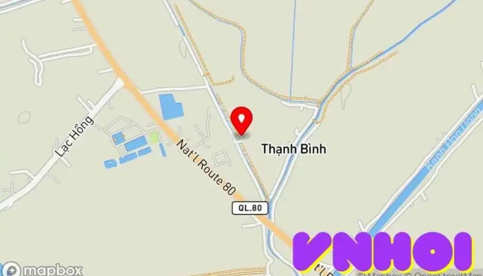 bản đồ của Hồ Súng Hoàng Vũ - Rạch Giá Kiên Giang Nhà hàng trong Kiên Giang