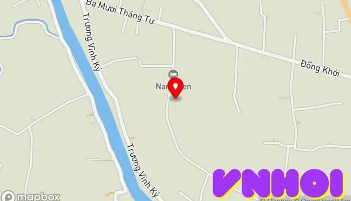 bản đồ của Homestay Gite Nam Hien Mekong Phòng cho thuê trong Bến Tre