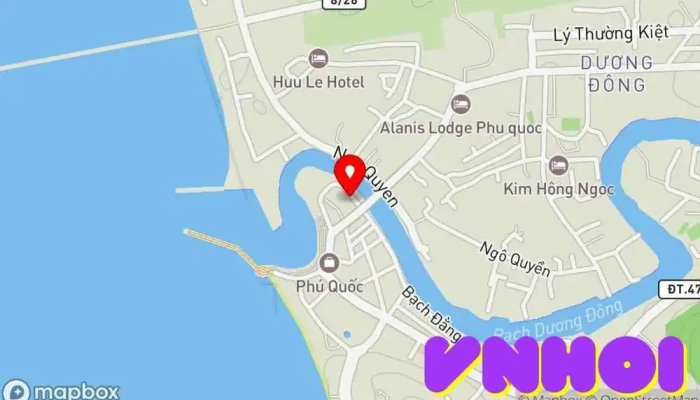 bản đồ của House No. 1 Quán bar, Câu lạc bộ, Quán bar cocktail, Nơi tổ chức sự kiện, Quán bar ca nhạc trực tiếp trong Kiên Giang