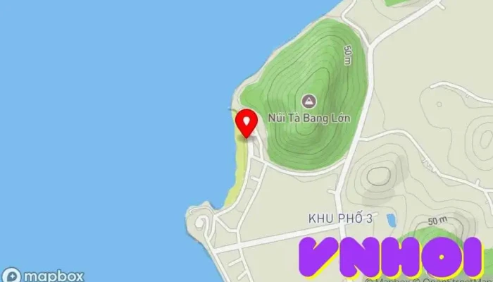 bản đồ của Khu Du lịch Mũi Nai Điểm thu hút khách du lịch trong Kiên Giang