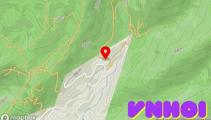 bản đồ của Khu du lịch sinh thái Thác Thăng Thiên Đại lý du lịch trong Hòa Bình