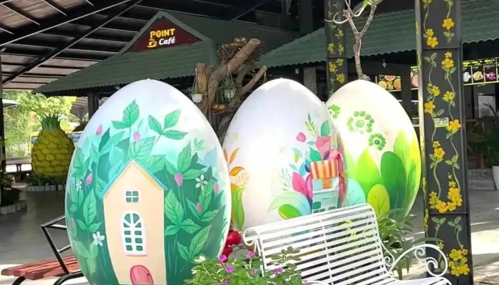 Khu Du Lich Tram Trung 100 Egg Theme Park Video - Khánh Hòa
