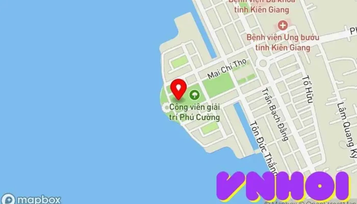 bản đồ của Khu Vui Chơi Giải Trí Đảo Phú Gia Sân chơi trong Kiên Giang
