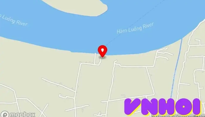 bản đồ của Lò Gạch Cổ Điểm thu hút khách du lịch trong Bến Tre