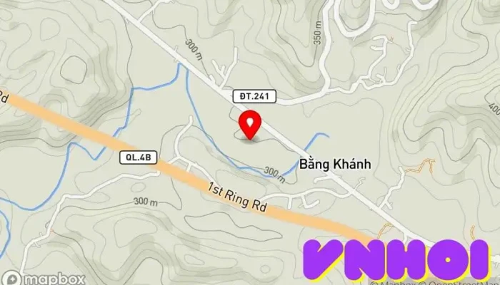bản đồ của Mẫu Sơn Công viên xe dã ngoại trong Lạng Sơn