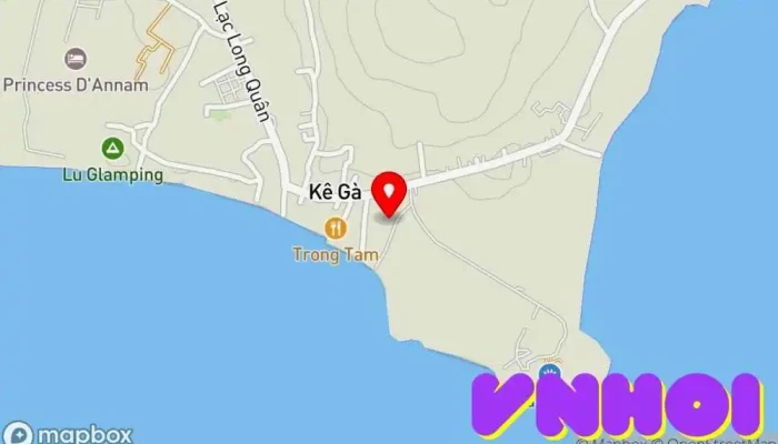 bản đồ của Mer Bleue - Mơ Kê Gà Homestay Lưu trú nhà dân trong Bình Thuận