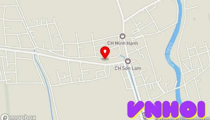 bản đồ của Miếu Thờ Quan Nghè Điện thờ trong Nam Định