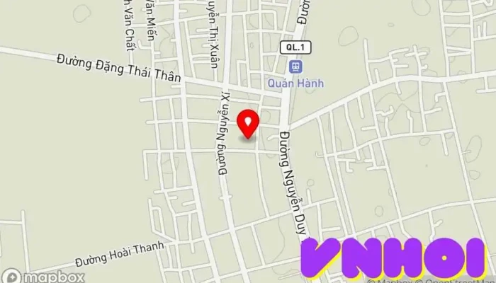 bản đồ của MTTQ huyện Nghi Lộc Văn phòng chính quyền quận trong Nghệ An