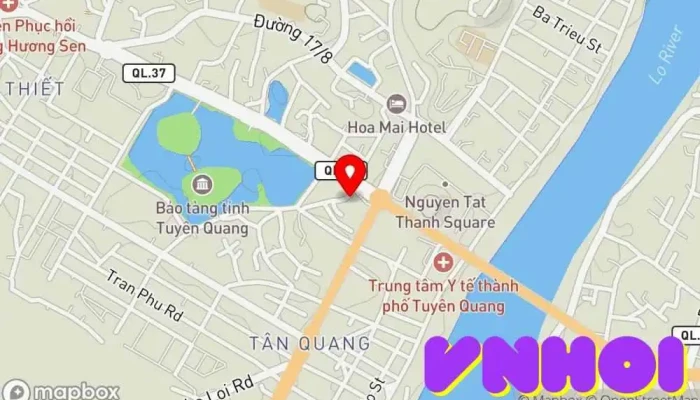 bản đồ của Mường Thanh Grand Tuyên Quang Hotel Khách sạn trong Tuyên Quang