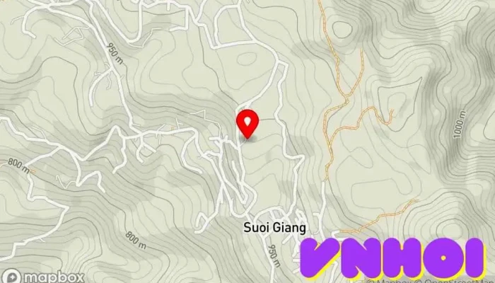 bản đồ của Nahi Village Suối Giàng Điểm thu hút khách du lịch trong Yên Bái