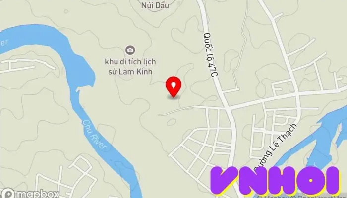 bản đồ của Nhà bia Vĩnh Lăng Địa điểm lịch sử trong Thanh Hóa