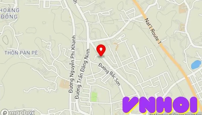 bản đồ của Nhà Hàng Vịt Quay Hải Xồm Nhà hàng trong Lạng Sơn