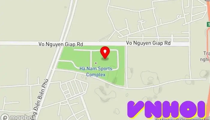 bản đồ của Nhà Thi Đấu Hà Nam Tổ hợp thể thao trong 9711