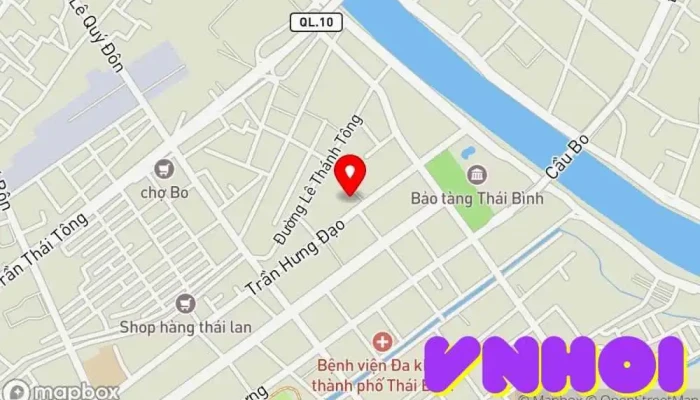 bản đồ của Nhà Thờ Chính Toà Giáo Phận Thái Bình Nhà thờ Công giáo, Nhà thờ chính tòa Công giáo, Địa điểm hành hương, Điểm đến tôn giáo, Cơ sở tôn giáo, Điểm thu hút khách du lịch trong Thái Bình
