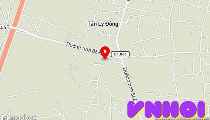bản đồ của Nhà thờ Giáo Xứ Ba Giồng Nhà thờ Công giáo trong Tiền Giang