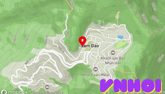 bản đồ của Nhà thờ Tam Đảo Nhà thờ Công giáo, Nhà thờ chính tòa Công giáo, Địa điểm hành hương, Điểm đến tôn giáo, Điểm thu hút khách du lịch trong Vĩnh Phúc