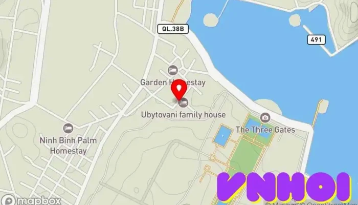 bản đồ của Ninh Binh Family Homestay Khách sạn nghỉ dưỡng, Dịch vụ thuê xe đạp, Dịch vụ cho thuê ô tô, Quán cà phê, Đại lý cho thuê xe máy, Nhà hàng, Trung tâm thông tin du lịch, Quầy bán vé xe lửa trong Ninh Bình