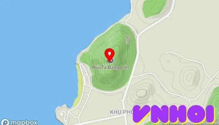 bản đồ của Núi Tà Pang Điểm thu hút khách du lịch trong Kiên Giang