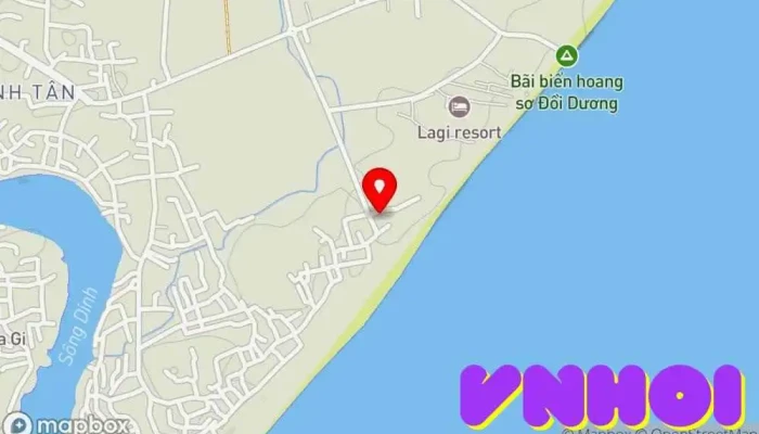 bản đồ của Olive Camping Khách sạn trong Bình Thuận