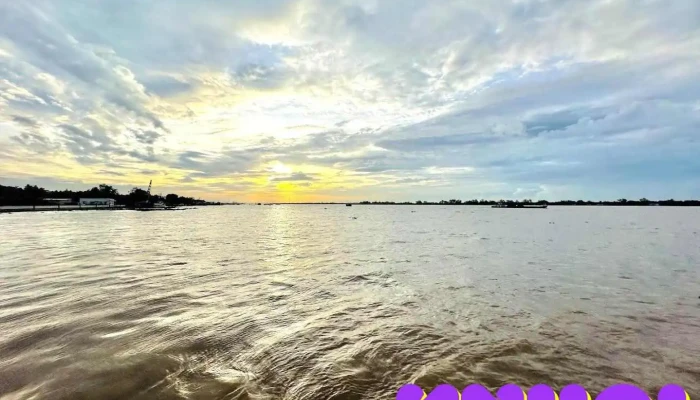 Phà Rạch Miễu Tạm (Bờ Sông Thuận, Châu Thành Tiền Giang) - Tiền Giang