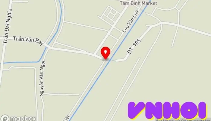 bản đồ của Phà Tam Bình Dịch vụ phà trong Vĩnh Long