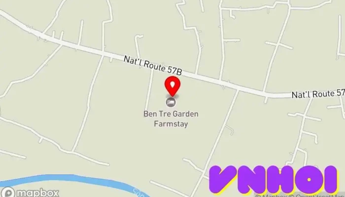 bản đồ của Phúc Sinh Homestay Giường & bữa sáng, Khách sạn trong Bến Tre