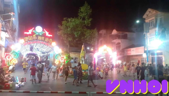 Phố đi bộ Tiên Yên - Hòa Bình