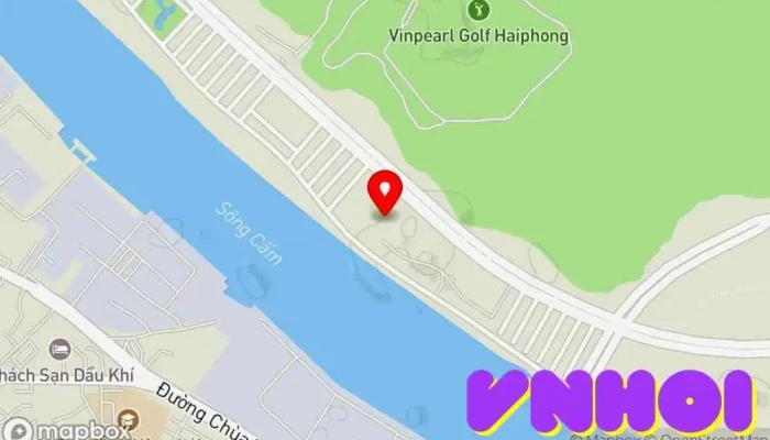 bản đồ của Quảng Trường Châu Âu Điểm thu hút khách du lịch trong Hải Phòng