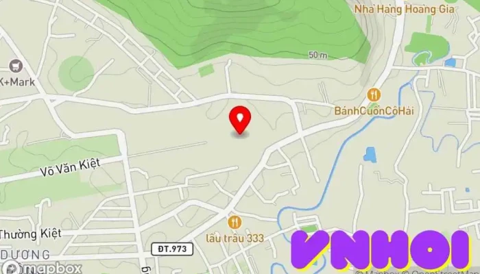 bản đồ của Quảng Trường Hồ Chí Minh Điểm thu hút khách du lịch trong Kiên Giang