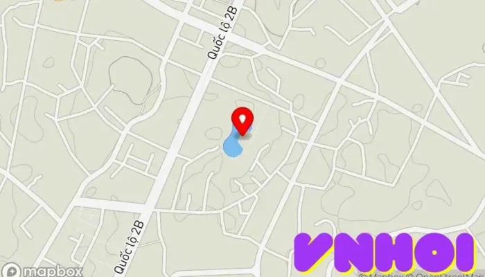 bản đồ của Quảng Trường Huyện Tam Đảo Công viên trong Vĩnh Phúc
