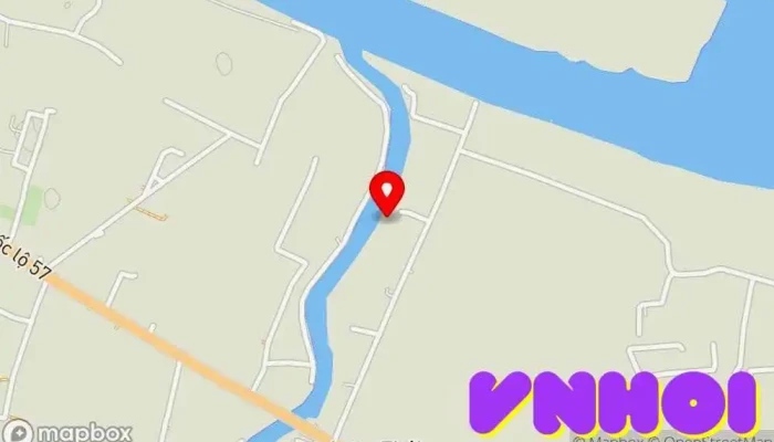 bản đồ của Rooster Mekong Resort Khách sạn nghỉ dưỡng trong Bến Tre