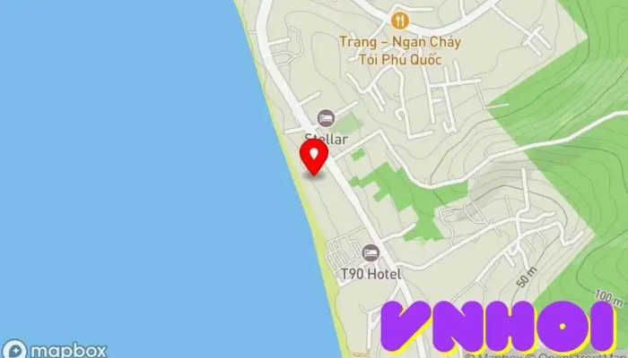 bản đồ của Saigon Phu Quoc Resort & Spa Khách sạn, Khách sạn nghỉ dưỡng, Trung tâm thông tin du lịch, Nhà hàng Việt Nam trong Kiên Giang
