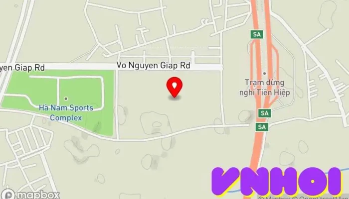 bản đồ của Sun World Ha Nam Water Park Công viên giải trí trong Tân Hiệp